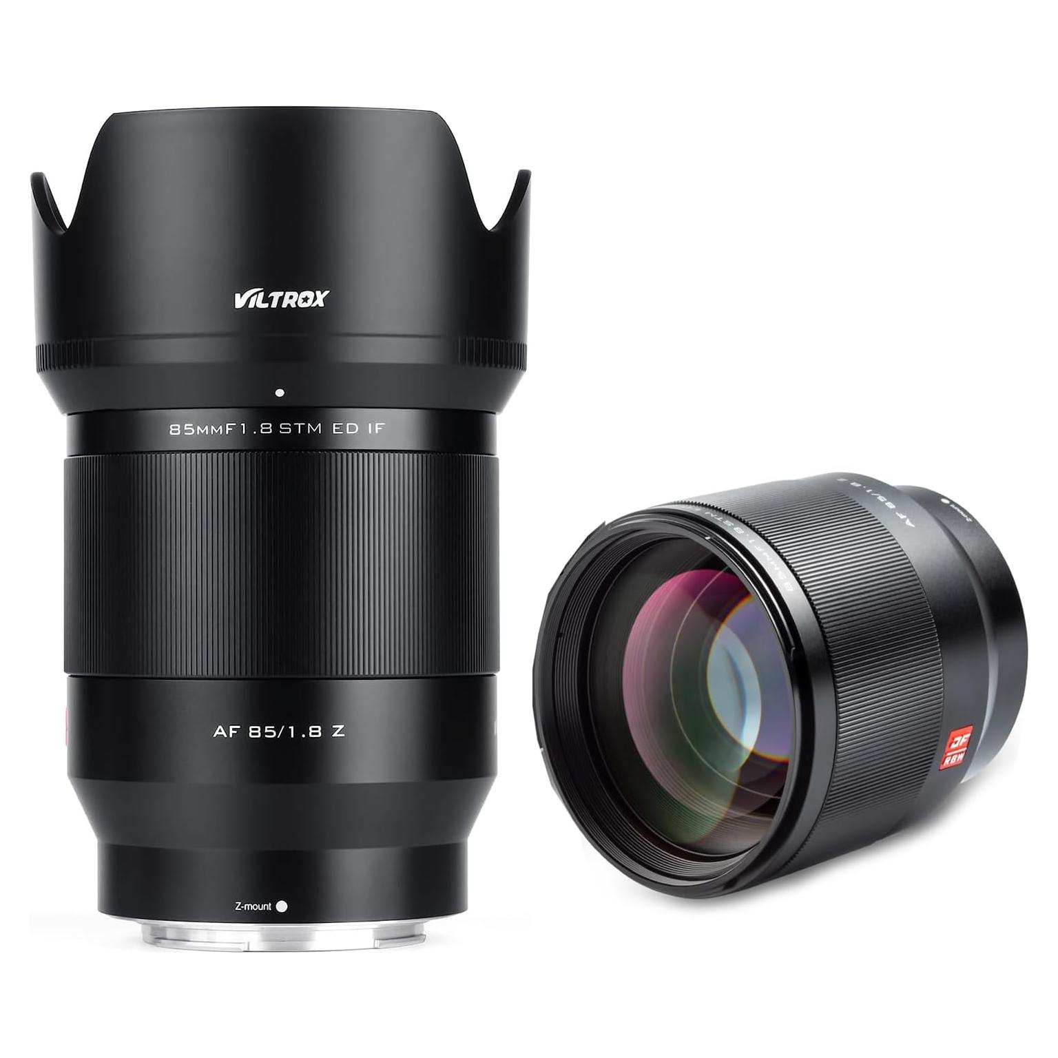 Lente VILTROX 85mm f/1.8 STM Autofocus para Nikon Z