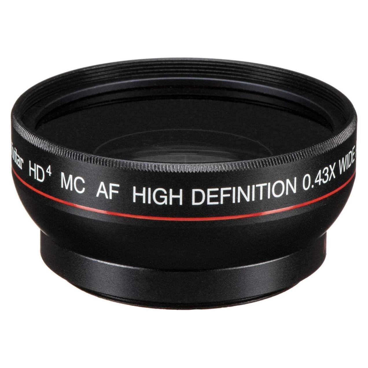Lente de Ángulo Amplio 0.43x 49mm Vivitar