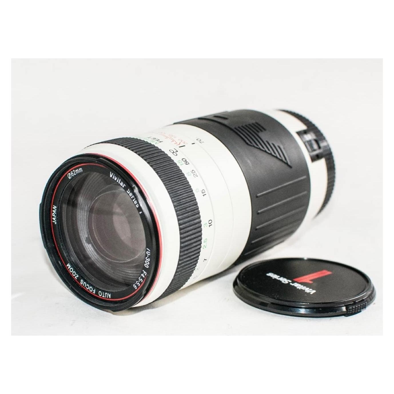 Lente Telefoto Zoom Vivitar 100-300mm f/4.5-5.6 para Nikon