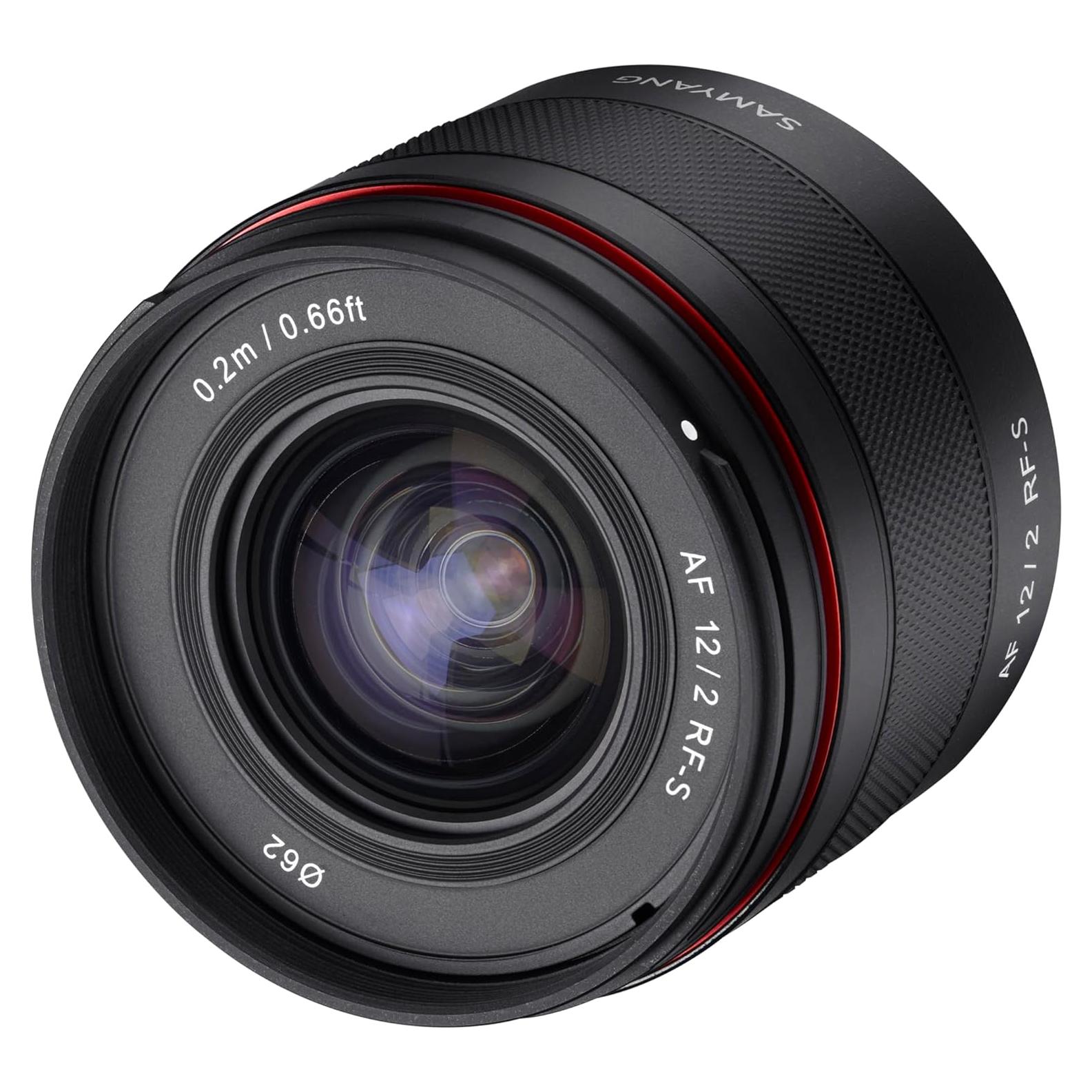 Lente Samyang 12mm F2.0 AF Ultra Gran Angular Canon RF-S