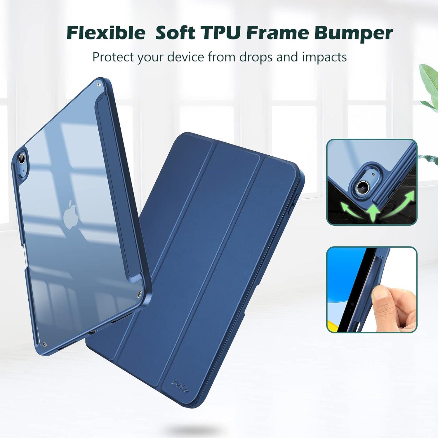 Funda ProCase para iPad 11" y 10.9" con Soporte Lápiz
