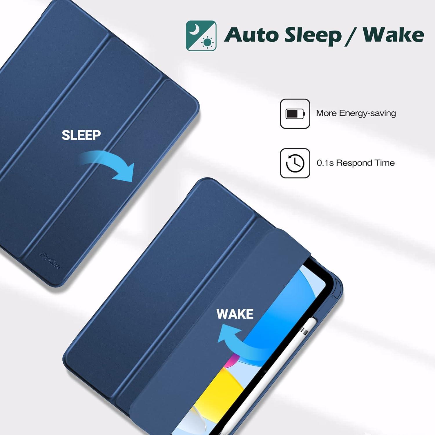 Funda ProCase para iPad 11" y 10.9" con Soporte Lápiz