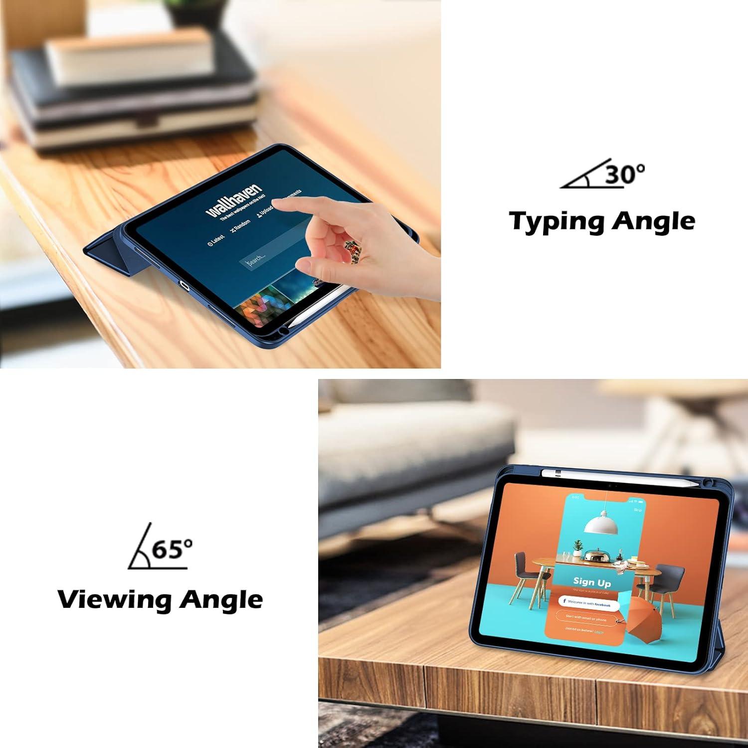 Funda ProCase para iPad 11" y 10.9" con Soporte Lápiz