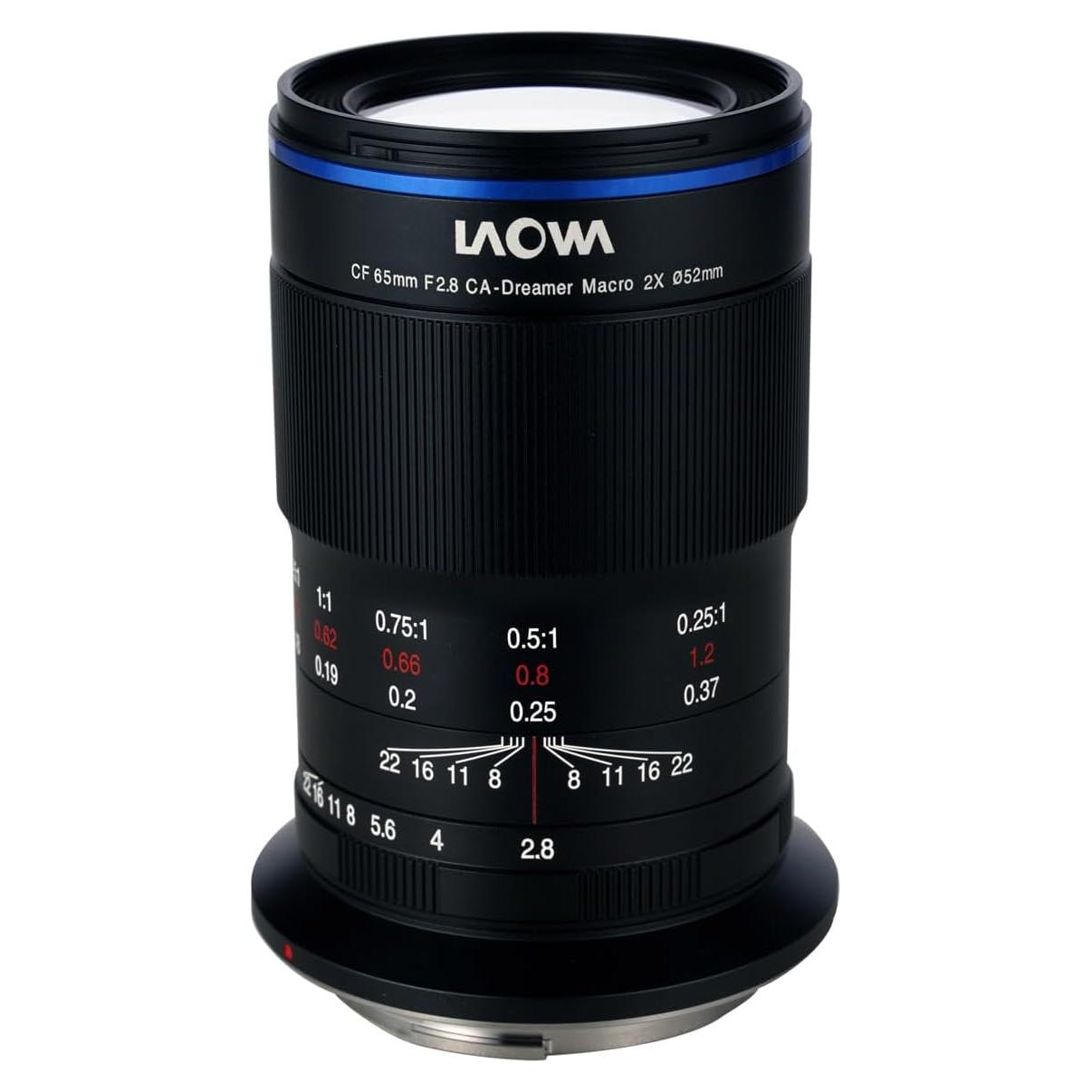 Lente Macro Laowa 65mm f/2.8 2X para Canon RF