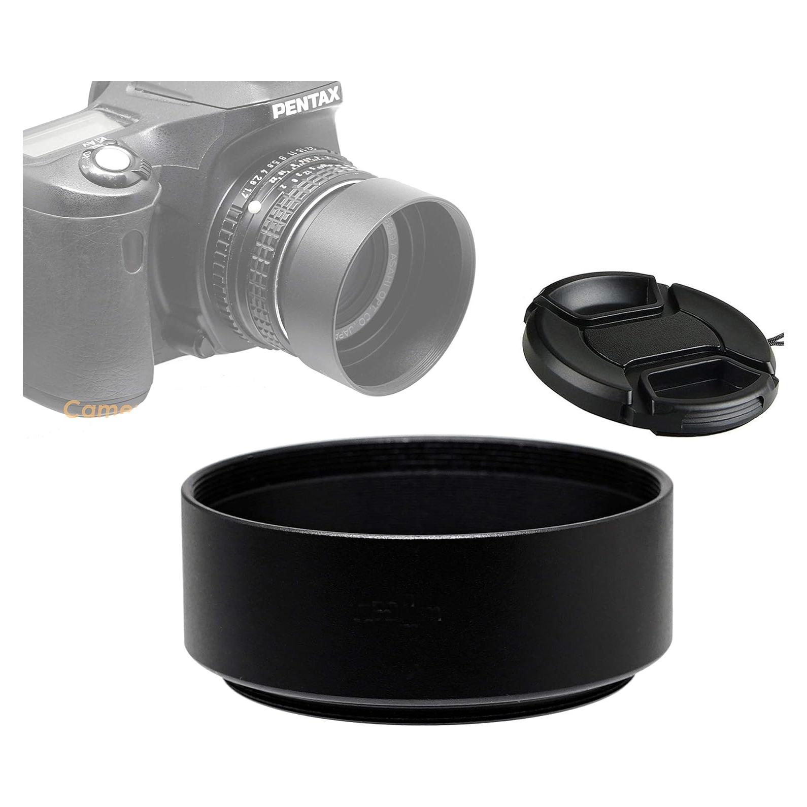 Capucha de lente de metal Fotasy 58mm para Canon, Nikon, Sony