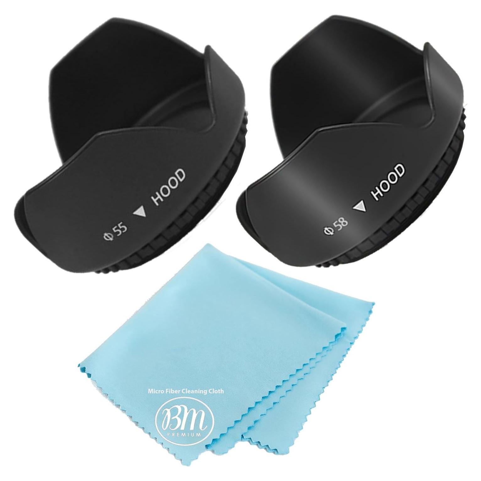 Capucha de Lente Tulipán Big Mike's 55mm y 58mm para Nikon