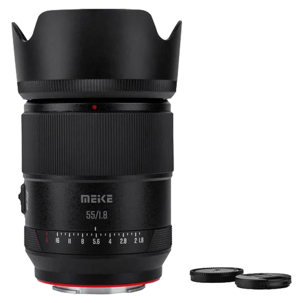 Lente Meike 55mm F1.8 Auto Focus para Cámaras Sony E