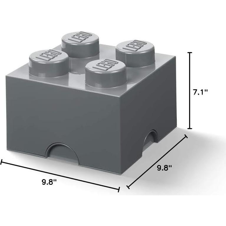 Caja de Almacenamiento LEGO Room Copenhagen Gris 5.7L