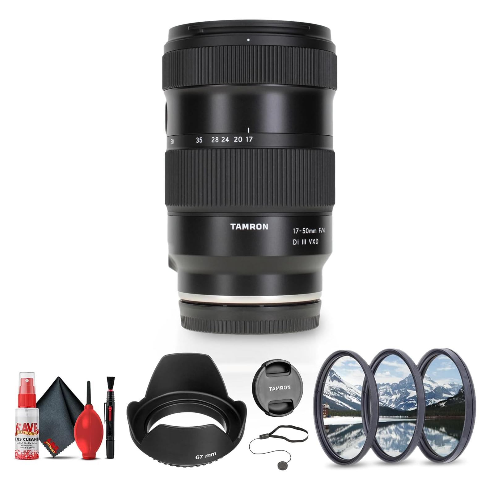 Lente Tamron 17-50mm f/4 Di III VXD para Sony E + Kit