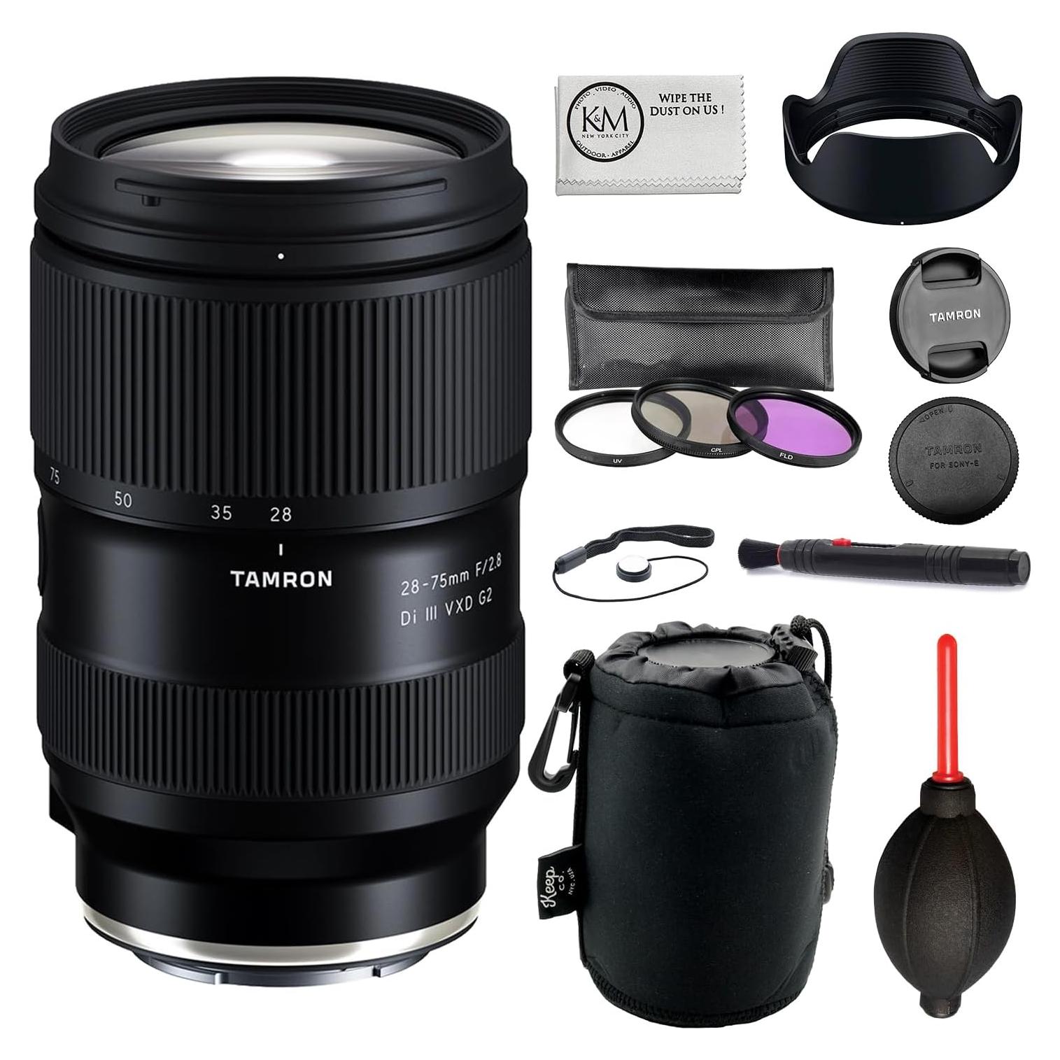 Lente Tamron 28-75mm f/2.8 Di III VXD G2 para Sony E + Kit 5 Piezas