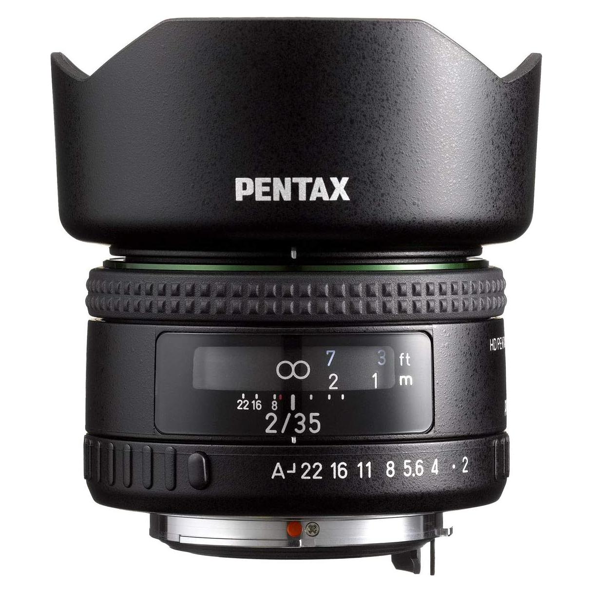 Lente Gran Angular Pentax HD FA 35mm F2 Compacta 30cm