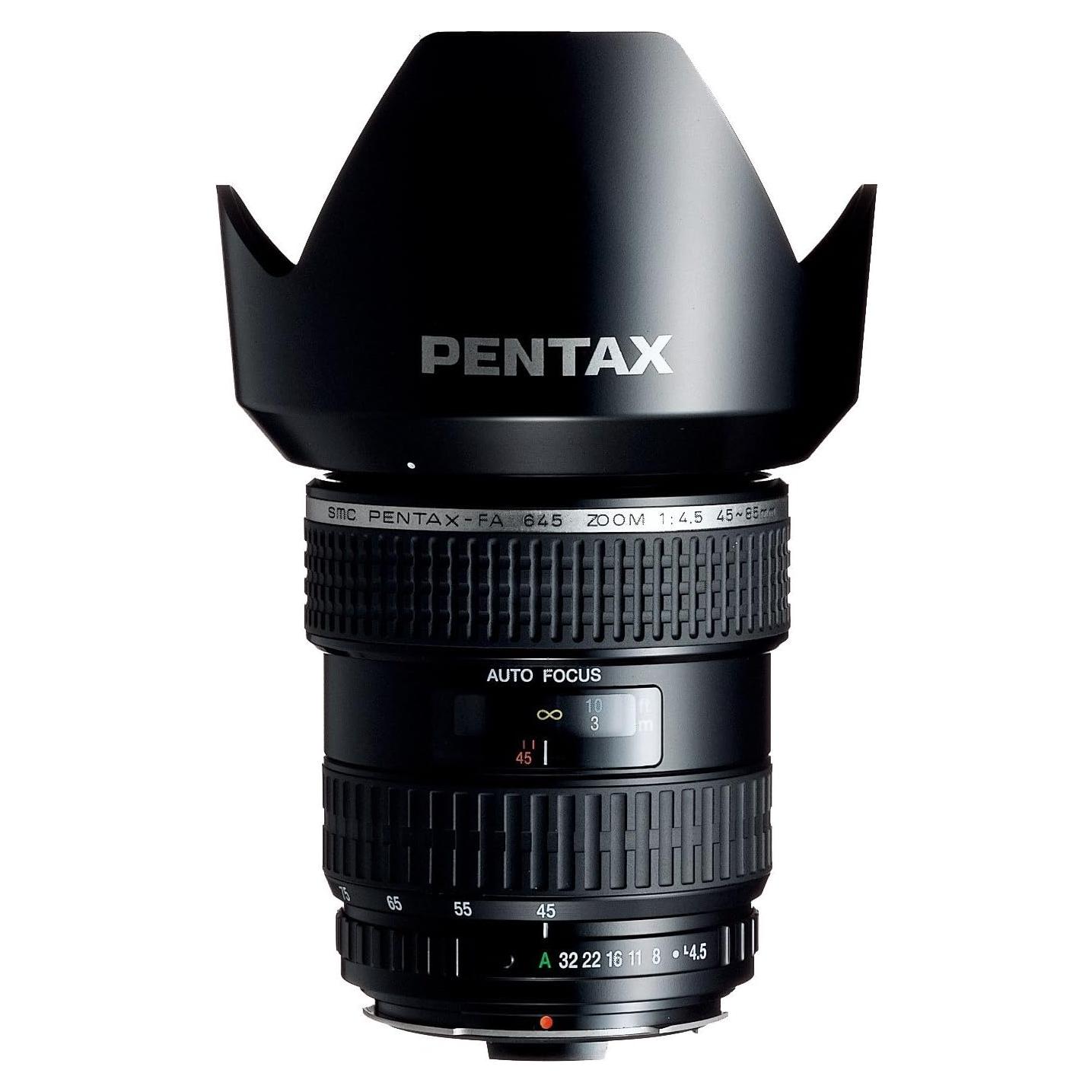 Lente Zoom Pentax SMC FA 645 45-85mm f/4.5 con estuche