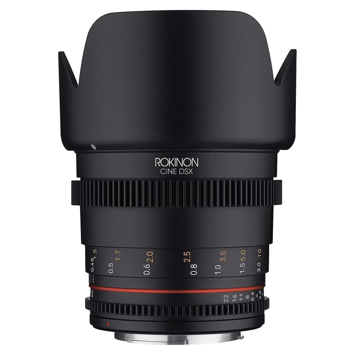 Lente Cine Rokinon 50mm T1.5 DSX para Sony E - 0.58 kg
