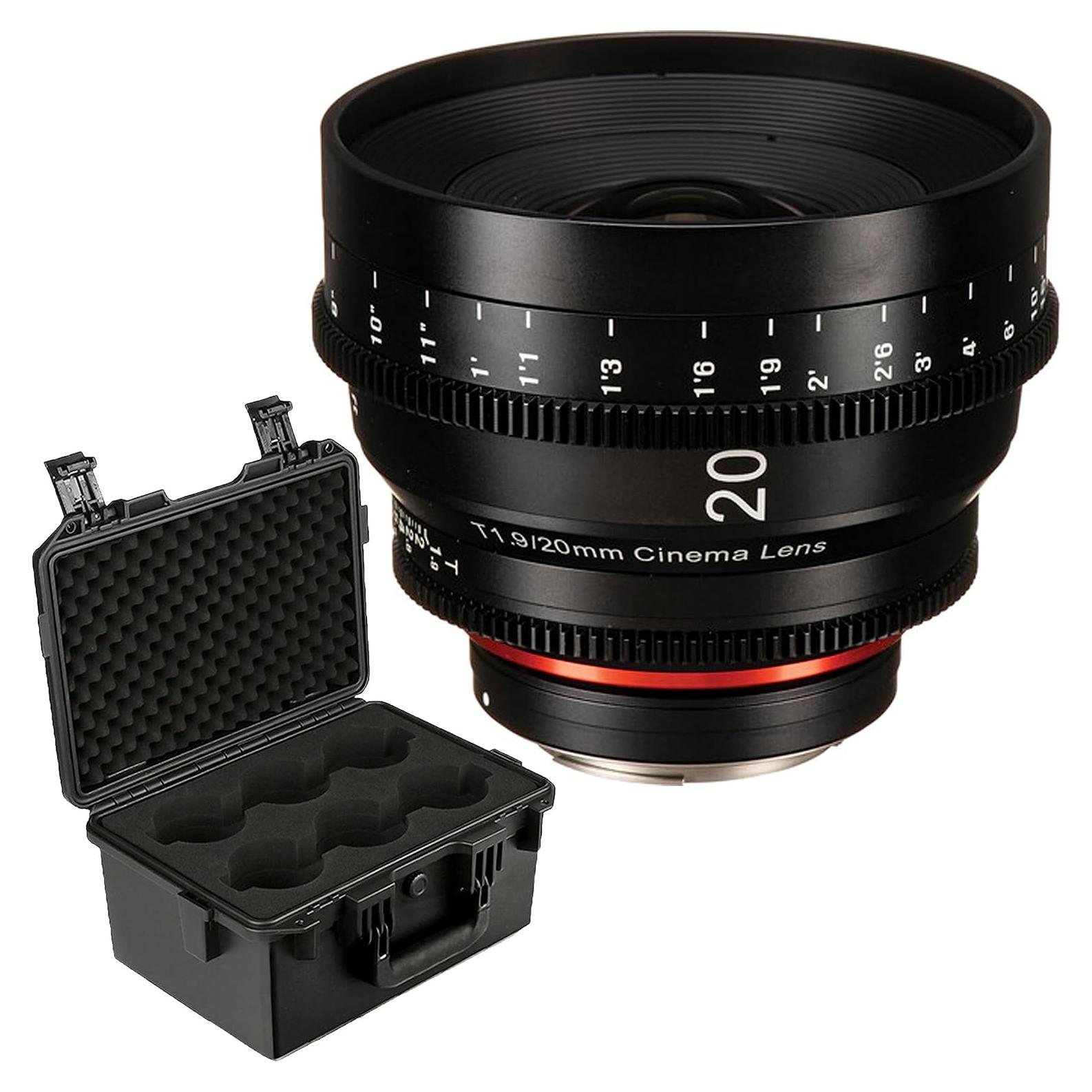 Lente de Cine Rokinon XEEN 20mm T1.9 para MFT + Estuche