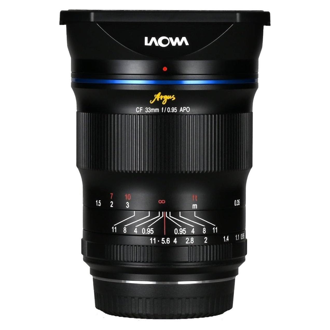 Lente Laowa Argus 33mm f/0.95 CF APO para Canon RF