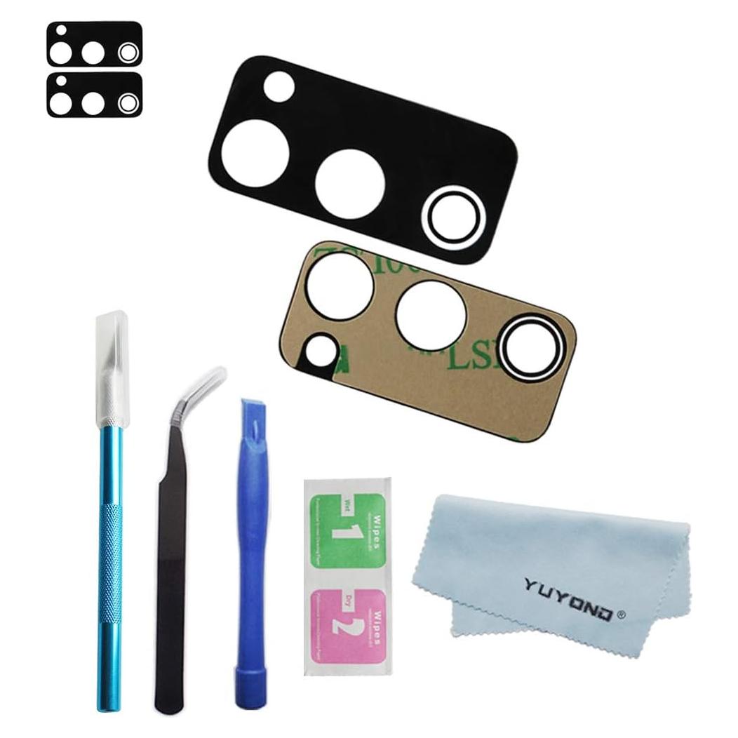 Reemplazo Lente de Cristal Cámara Samsung Galaxy S20 FE 6.5" Negro