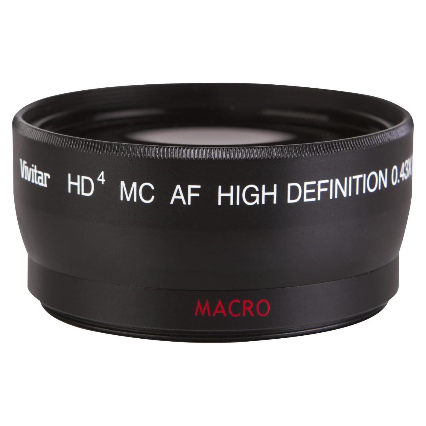 Lente Gran Angular Vivitar 52MM para Fotografía HD