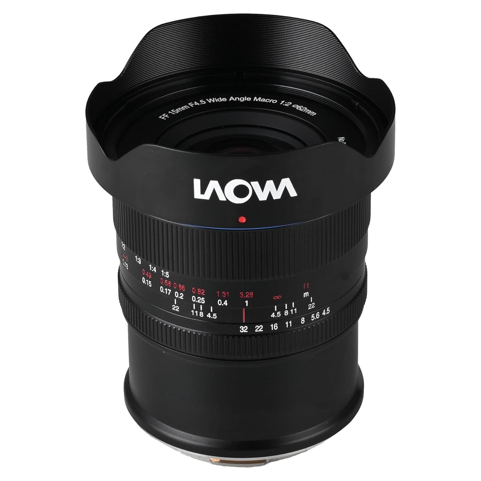 Objetivo Laowa 15mm f/4.5 Gran Angular Macro 0.5X