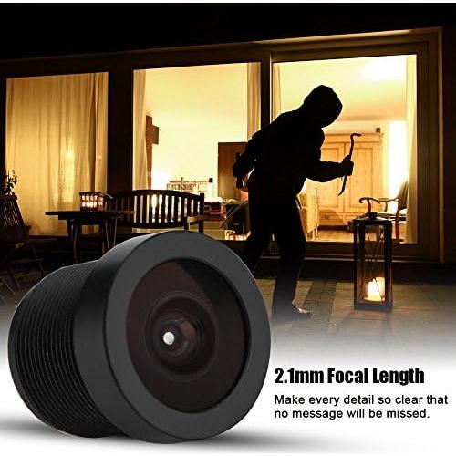 Lente de Cámara de Vigilancia Zerone 2.1mm 150° Gran Angular