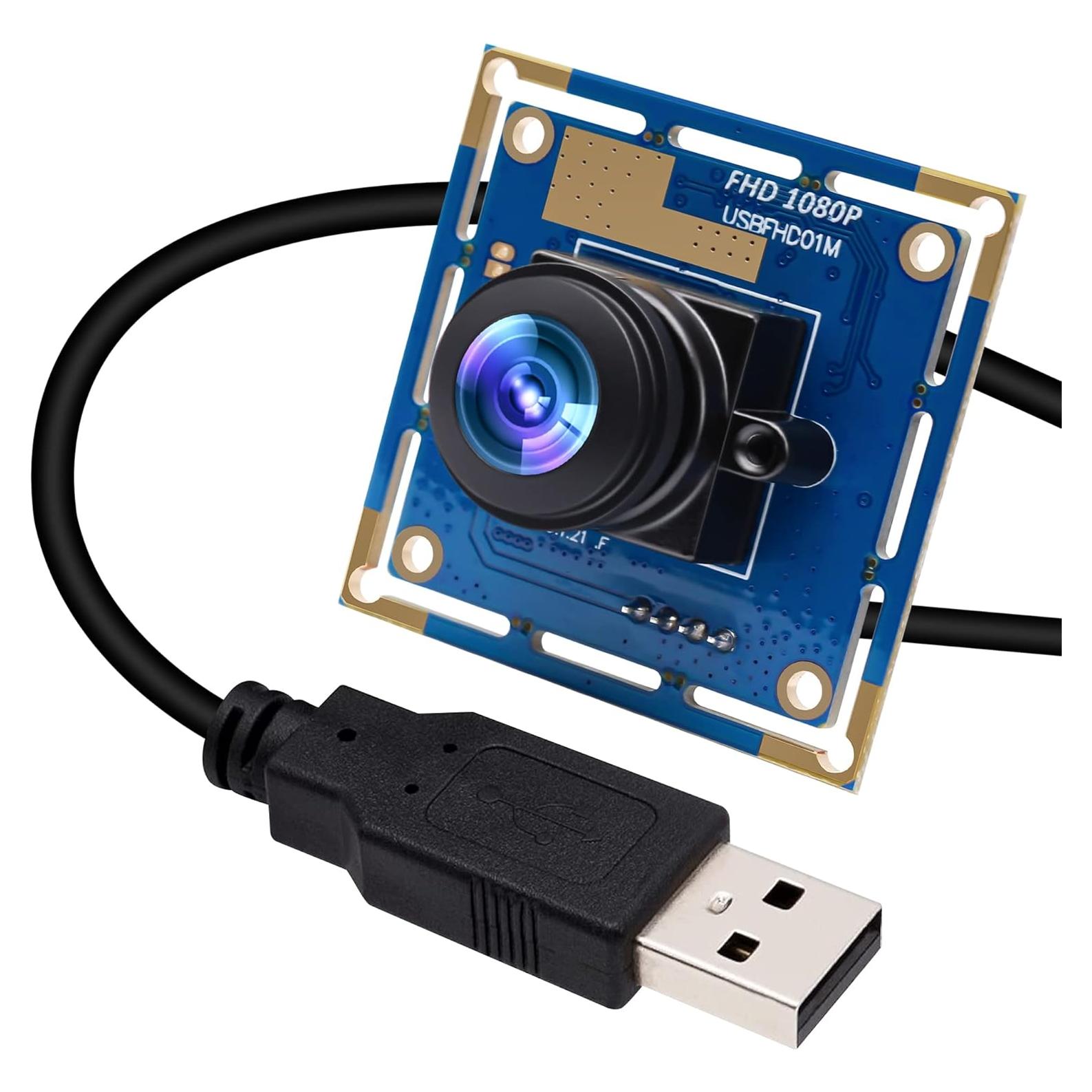 Cámara Fisheye USB Ailipu ELP 180° 1080P Full HD Gran Angular