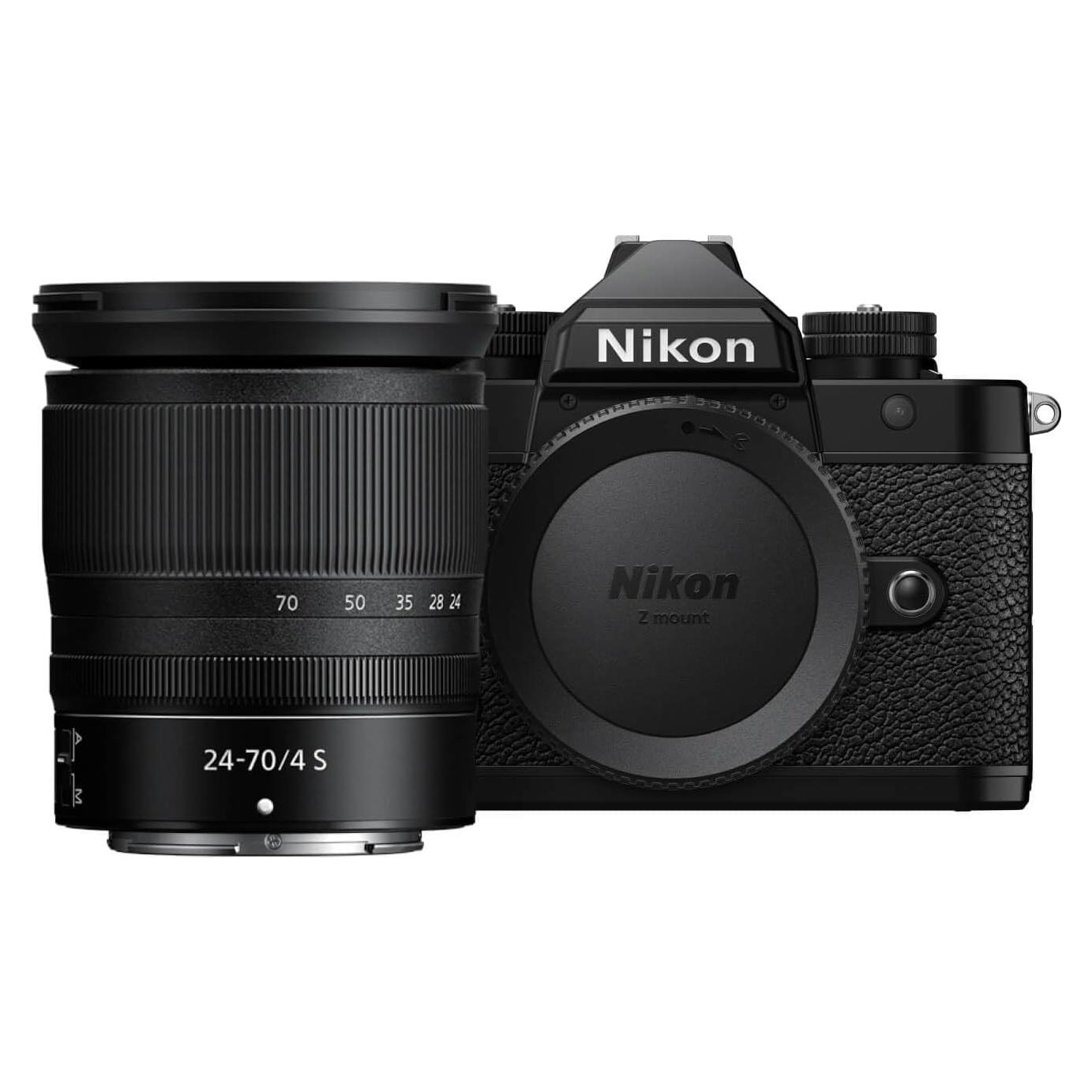 Cámara Sin Espejo Nikon Z f con Lente 24-70mm f/4 - 24.5MP