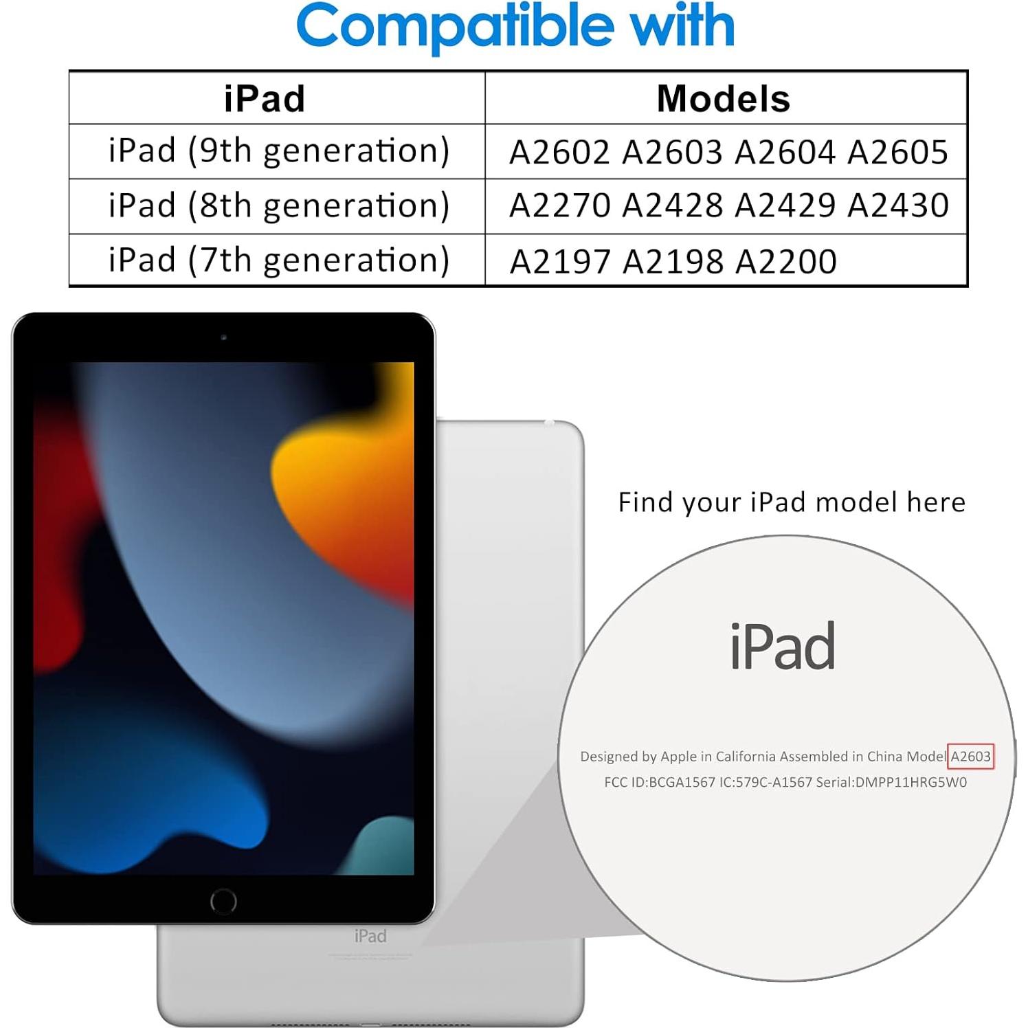 Protector de Pantalla JETech para iPad 10.2" Vidrio Templado