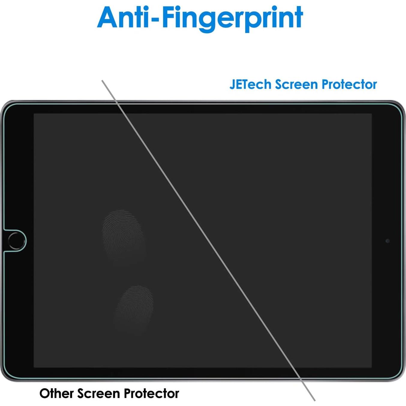 Protector de Pantalla JETech para iPad 10.2" Vidrio Templado