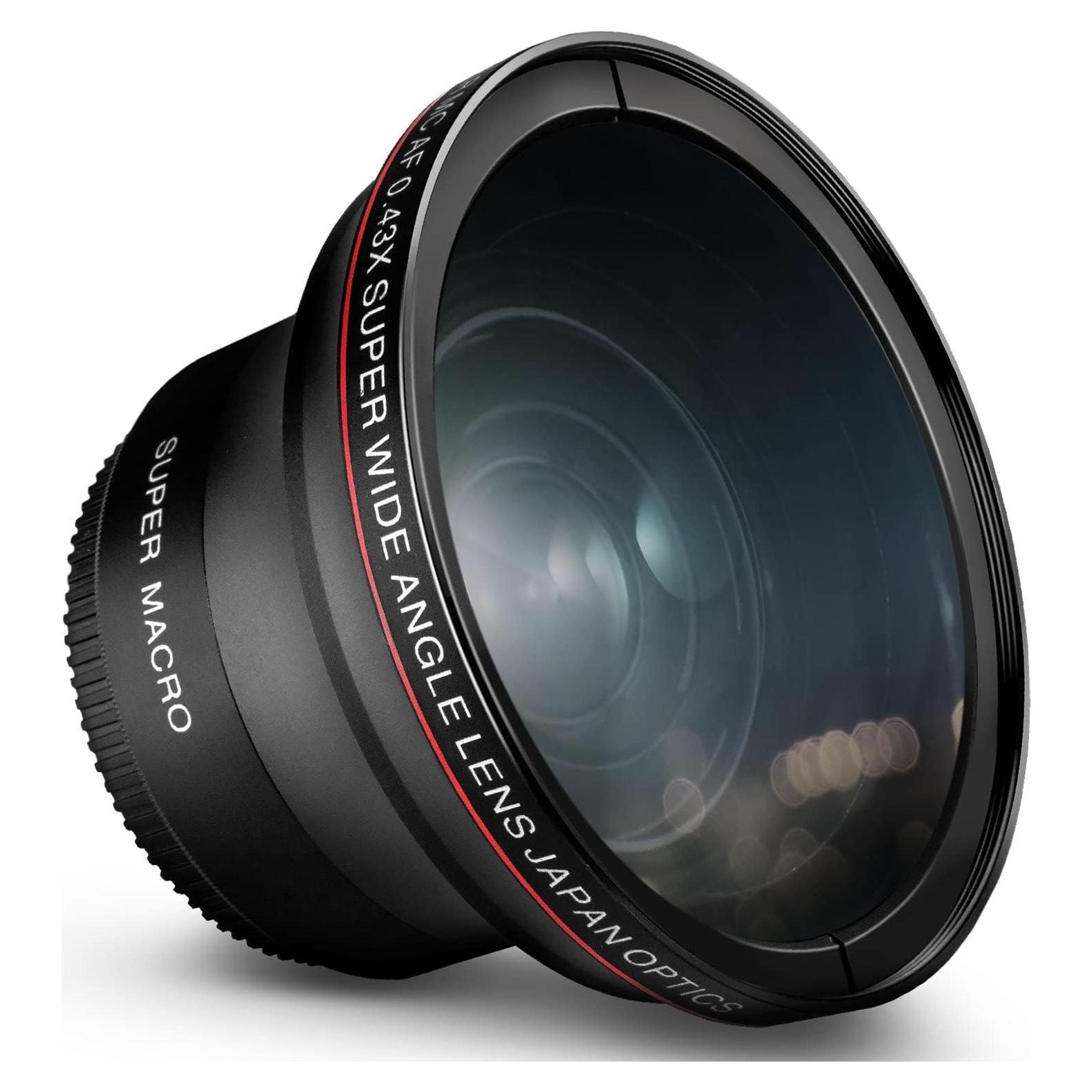 Lente Gran Angular 58MM HD Extreme para Cámaras DSLR Canon