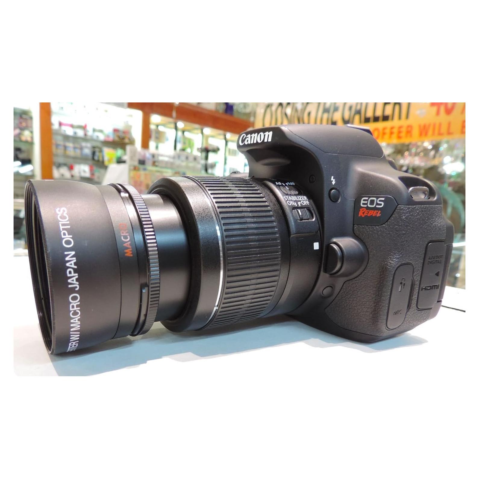 Convertidor Gran Angular y Macro Vivitar VIV-58W para Canon y Olympus