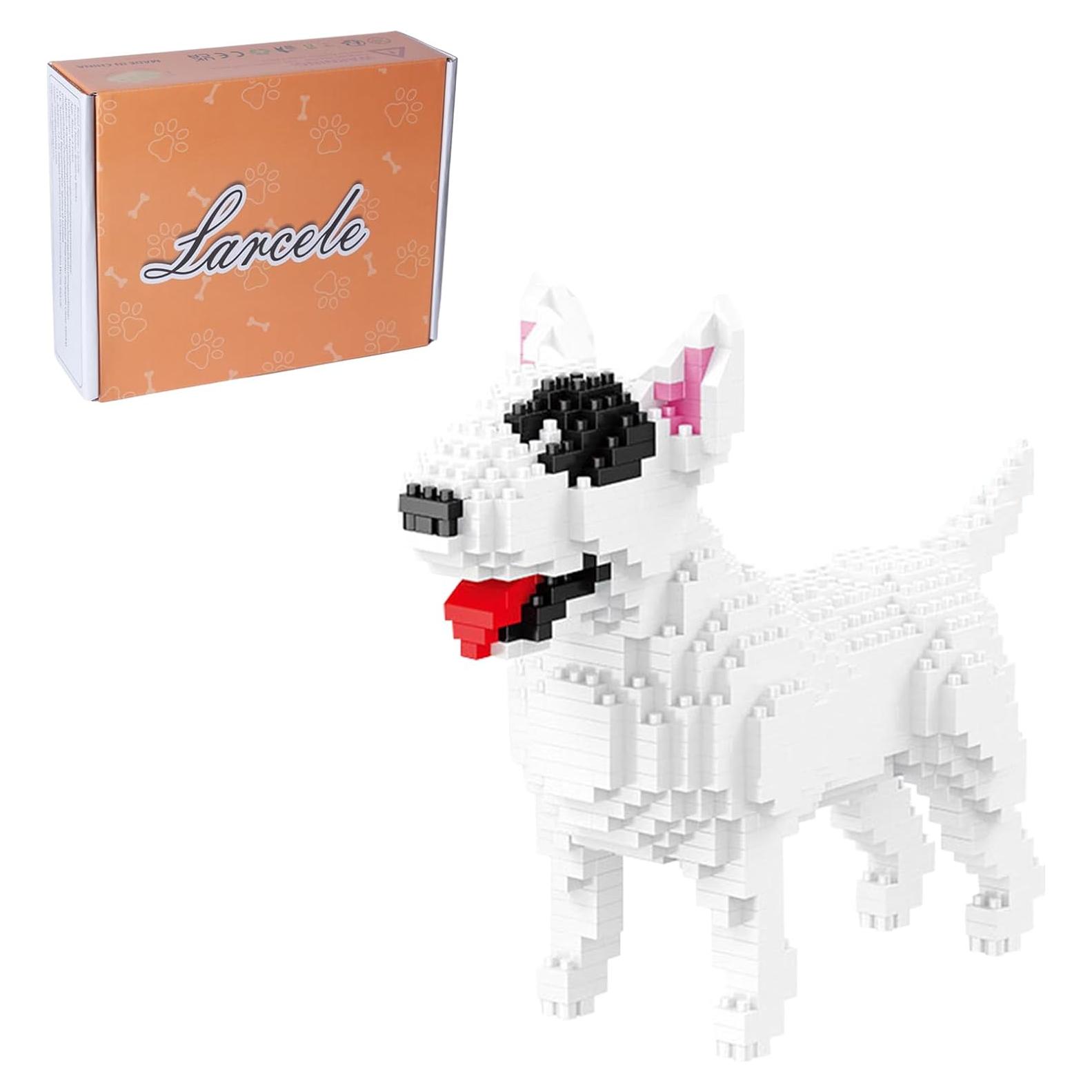 Conjunto de Bloques de Construcción Larcele 797 Piezas Bull Terrier