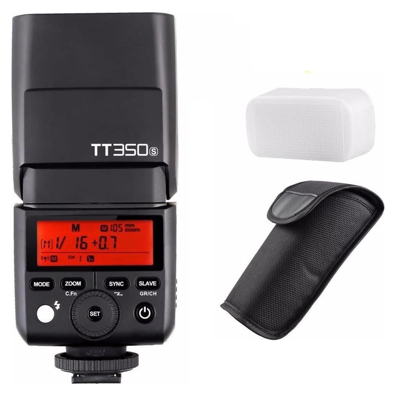 Flash Godox TT350S para Cámaras Sony TTL Inalámbrico 200g