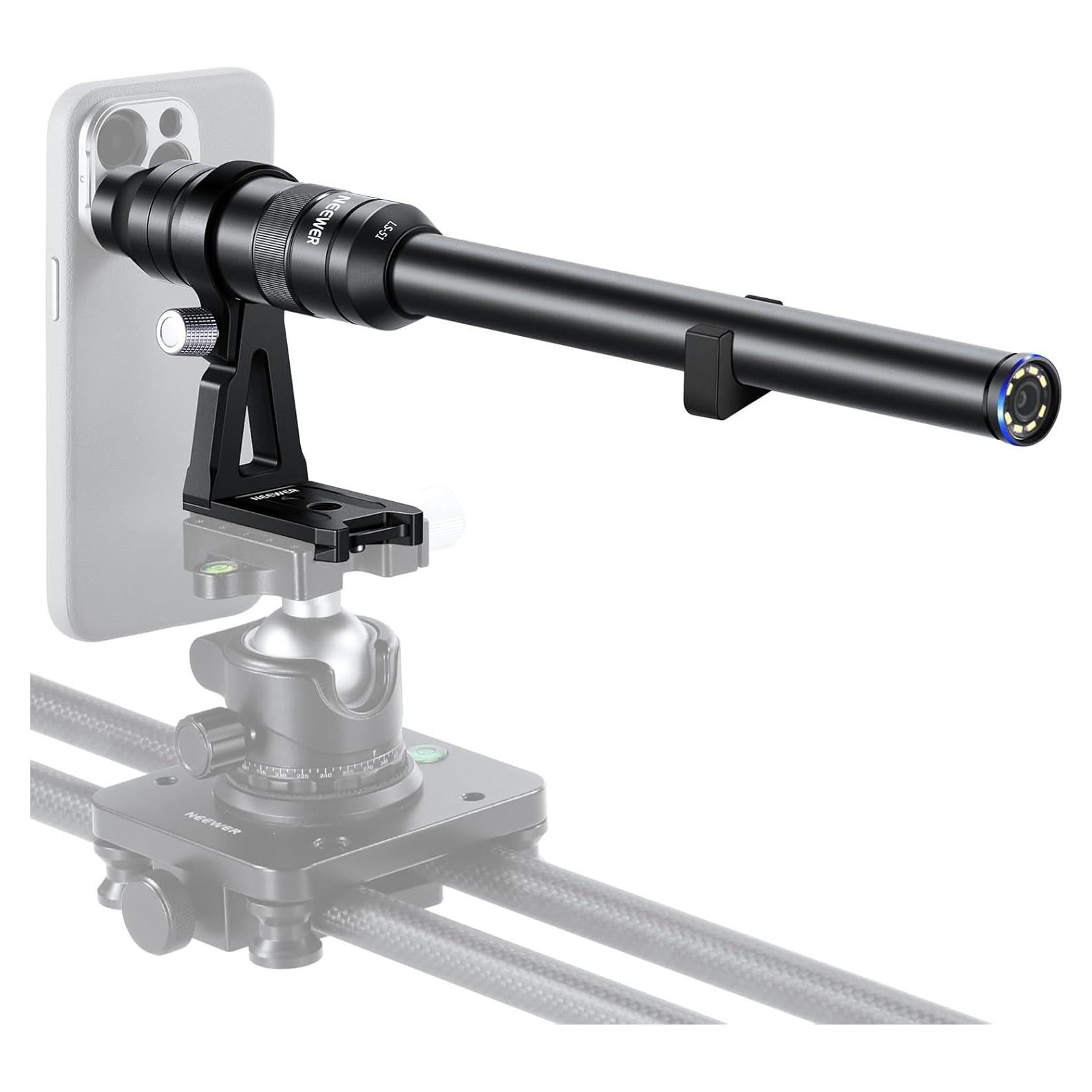 Lente Macro Probe NEEWER 18mm 2X para Teléfono Móvil