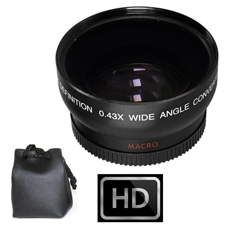 Lente Gran Angular y Macro HD Ser 58mm para Samsung NX300M