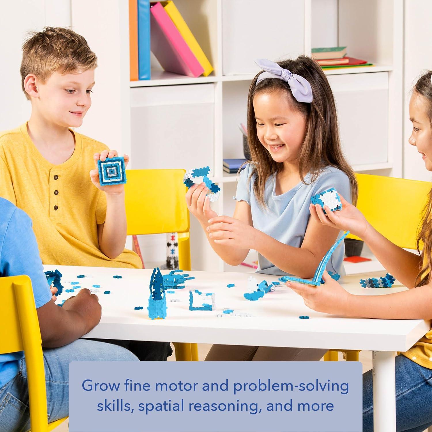 Plus Plus Juego de Bloques 3D Multicolor 70 Piezas