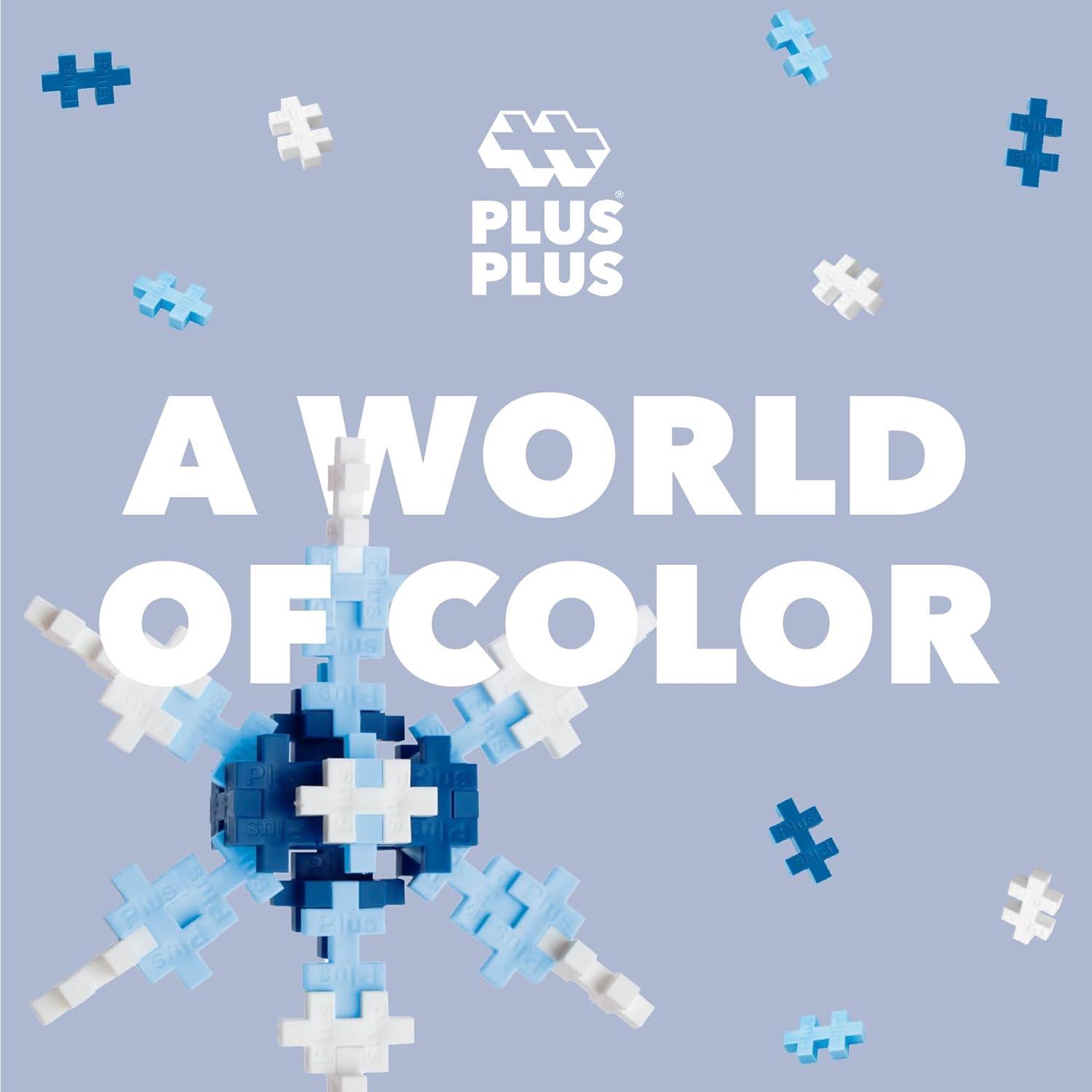 Plus Plus Juego de Bloques 3D Multicolor 70 Piezas