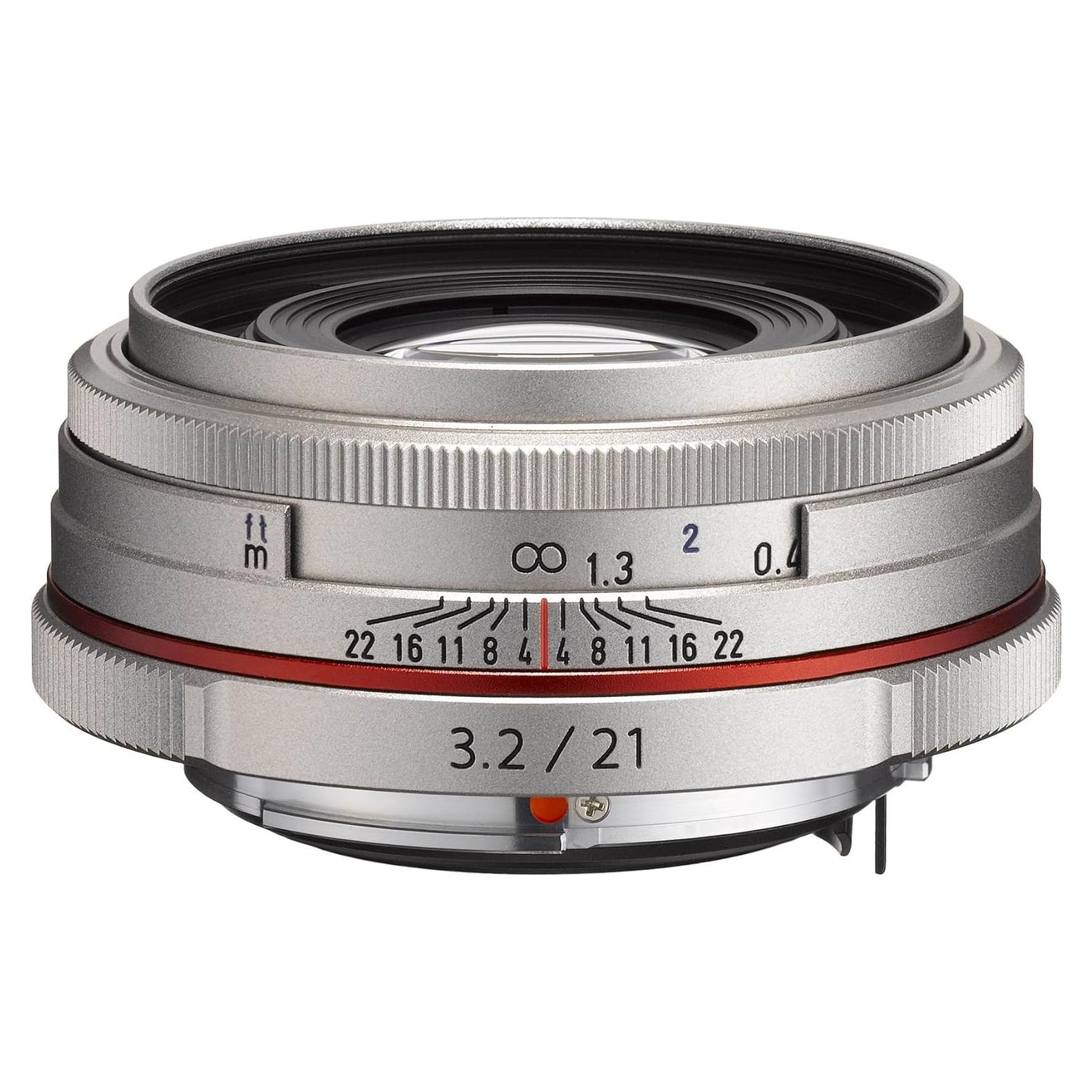 Lente Gran Angular Pentax DA 21mm F3.2 AL Limitada Plata