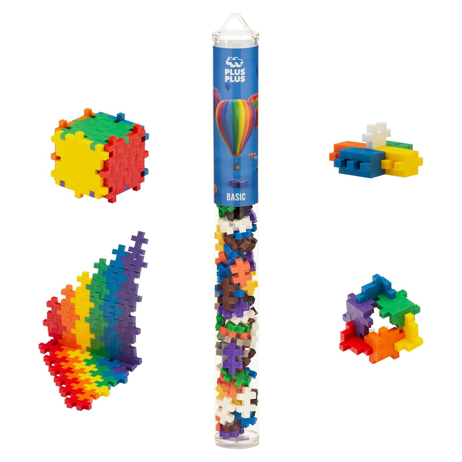 Plus Plus 70 Piezas Bloques de Construcción STEM para Niños