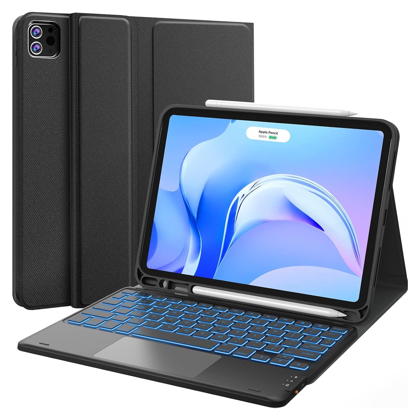 Funda Teclado Inalámbrico CHESONA para iPad Air 11" Negro