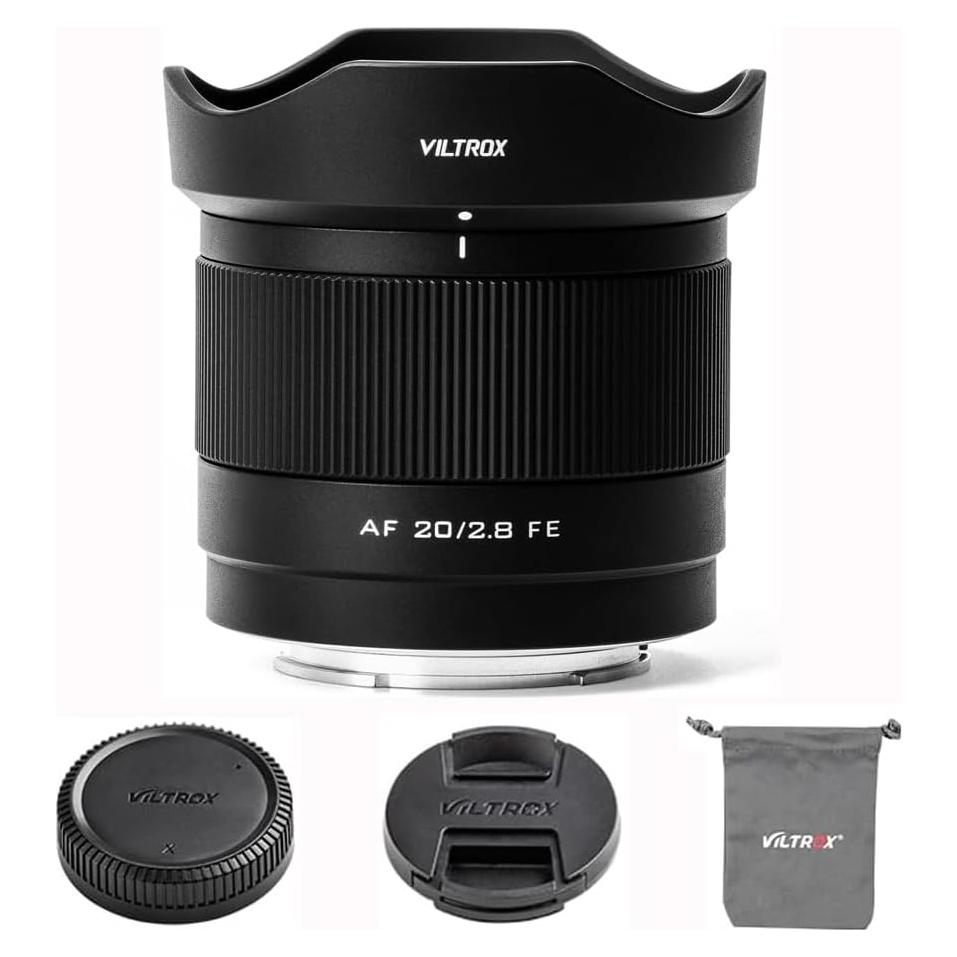 Lente VILTROX AF 20mm f2.8 FE para Cámara Sony E-Mount