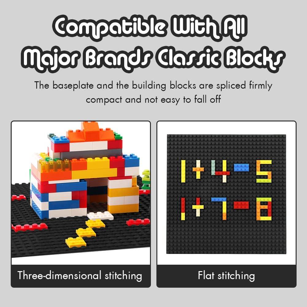 Base de Placas Lekebaby 6 Piezas 25,4 cm para Ladrillos