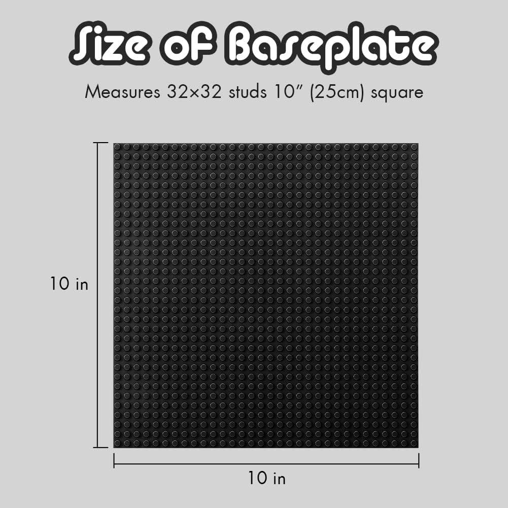 Base de Placas Lekebaby 6 Piezas 25,4 cm para Ladrillos