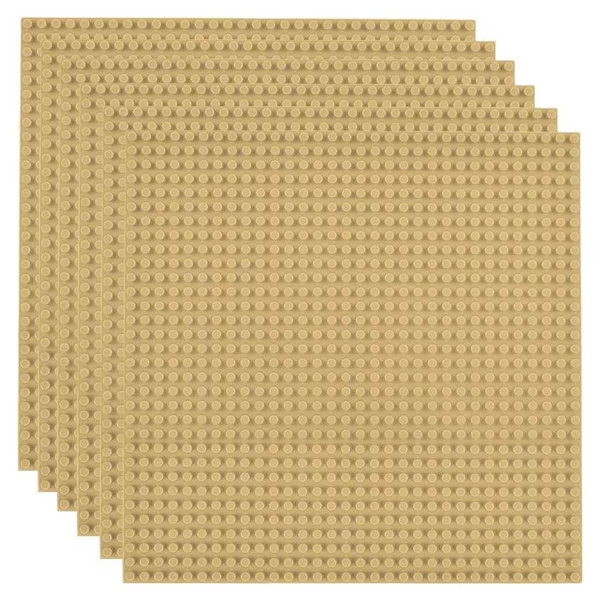 Base de Placas Lekebaby 6 Piezas 25,4 cm Color Arena