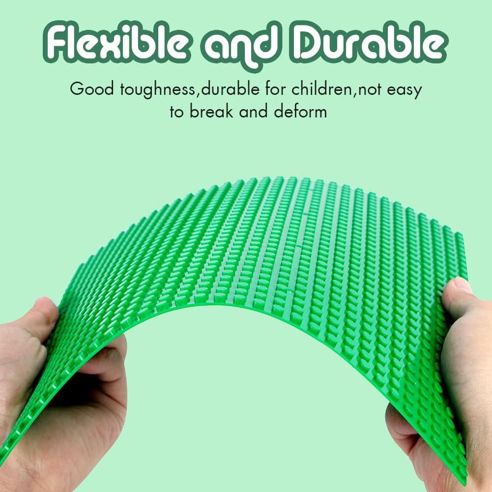 Placas Base Lekebaby 10 cm x 10 cm Paquete de 6 Multicolor