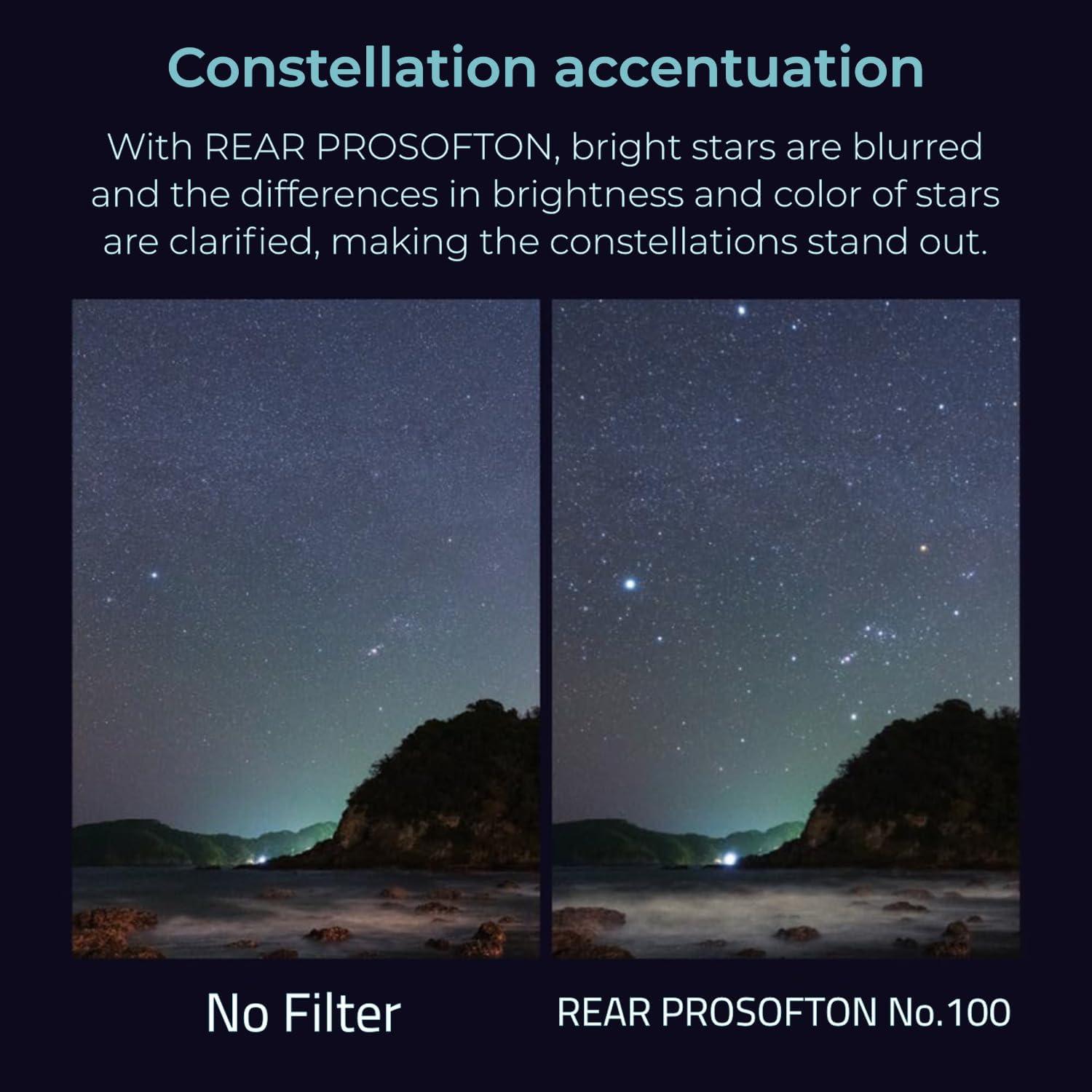 Juego de Filtros Suaves Kenko REAR PROSOFTON 3 Hojas 52x54mm