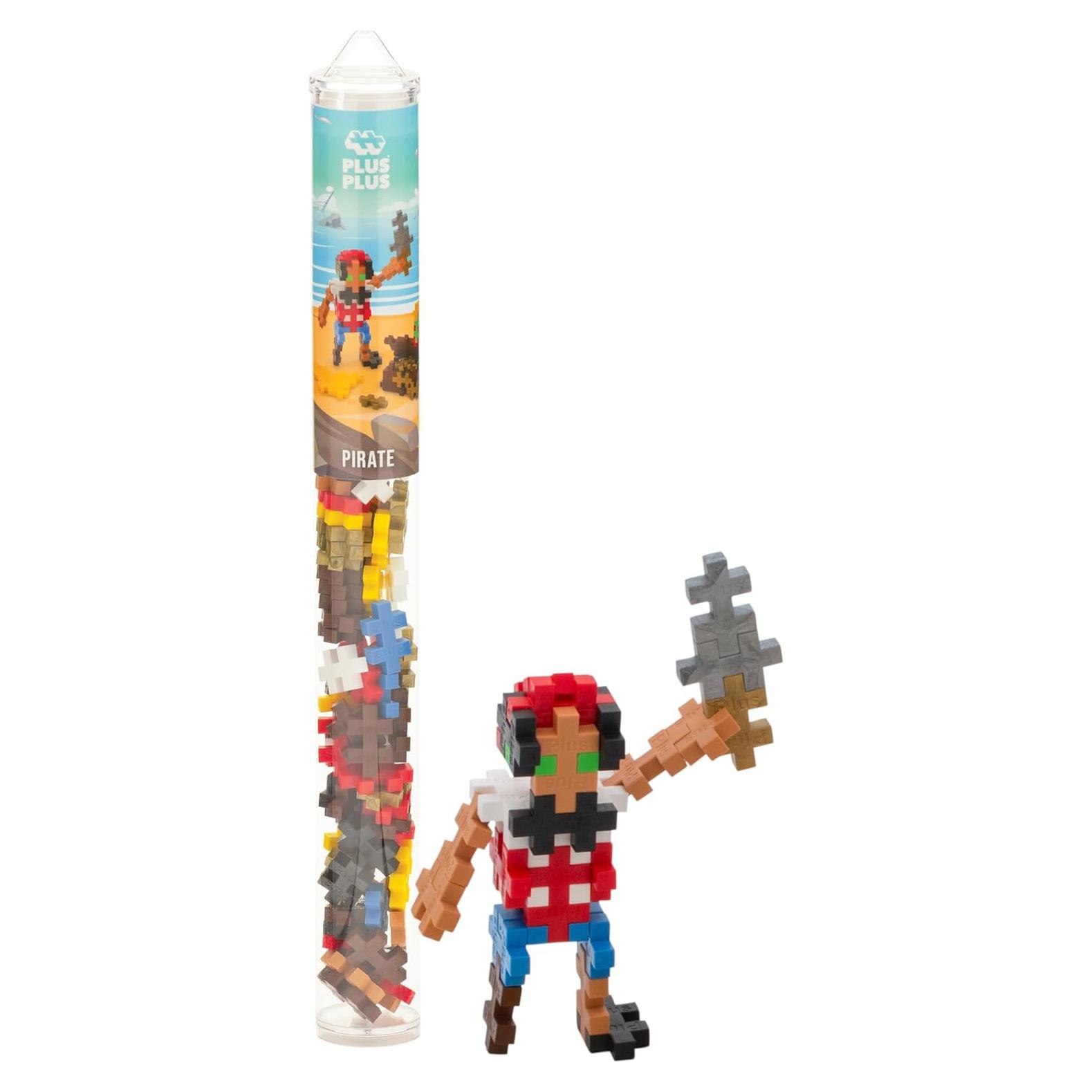 Set Plus Plus 3D Mini Creador Pirata - 70 Piezas STEM