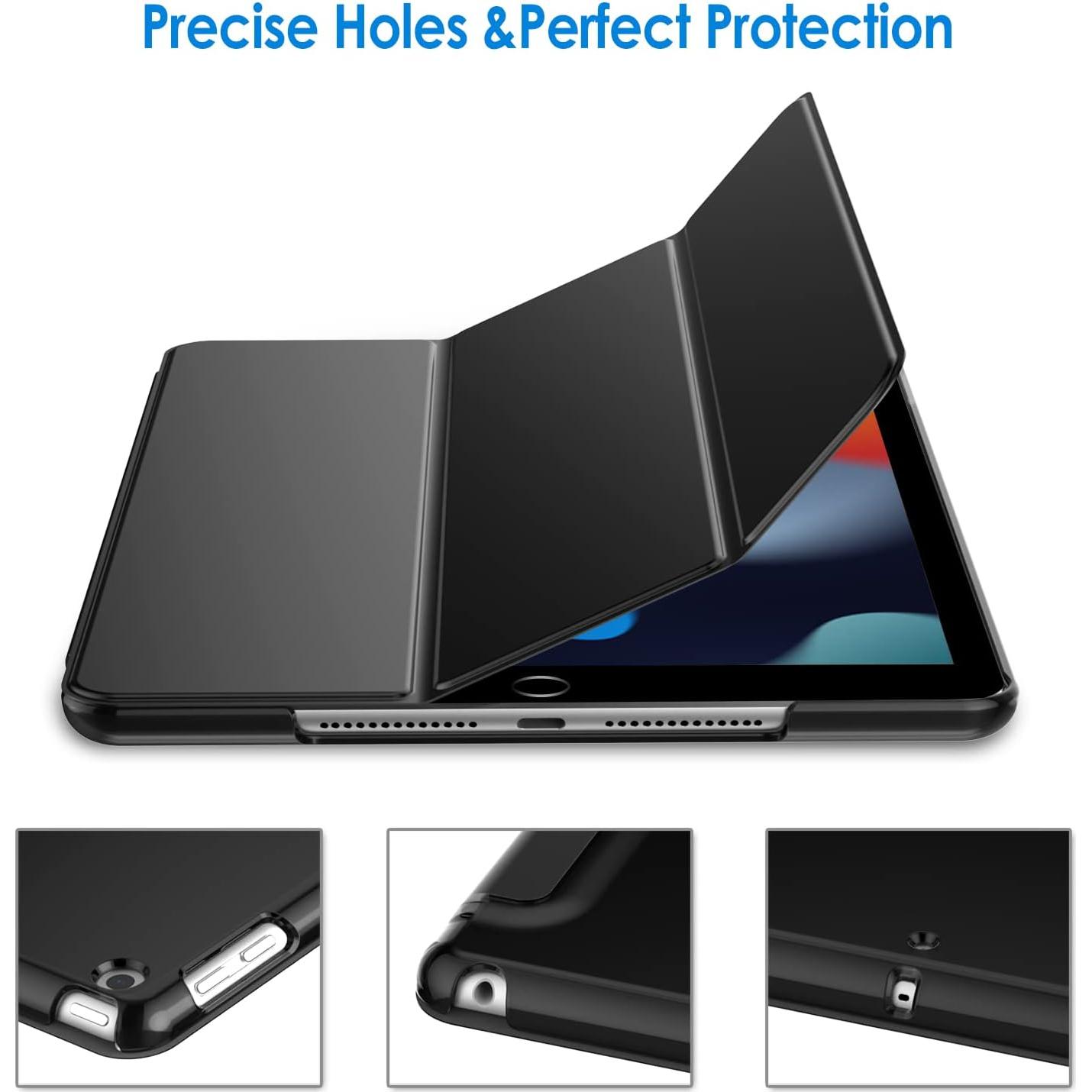 Funda JETech para iPad 10.2" 2021/2020/2019 - Negro