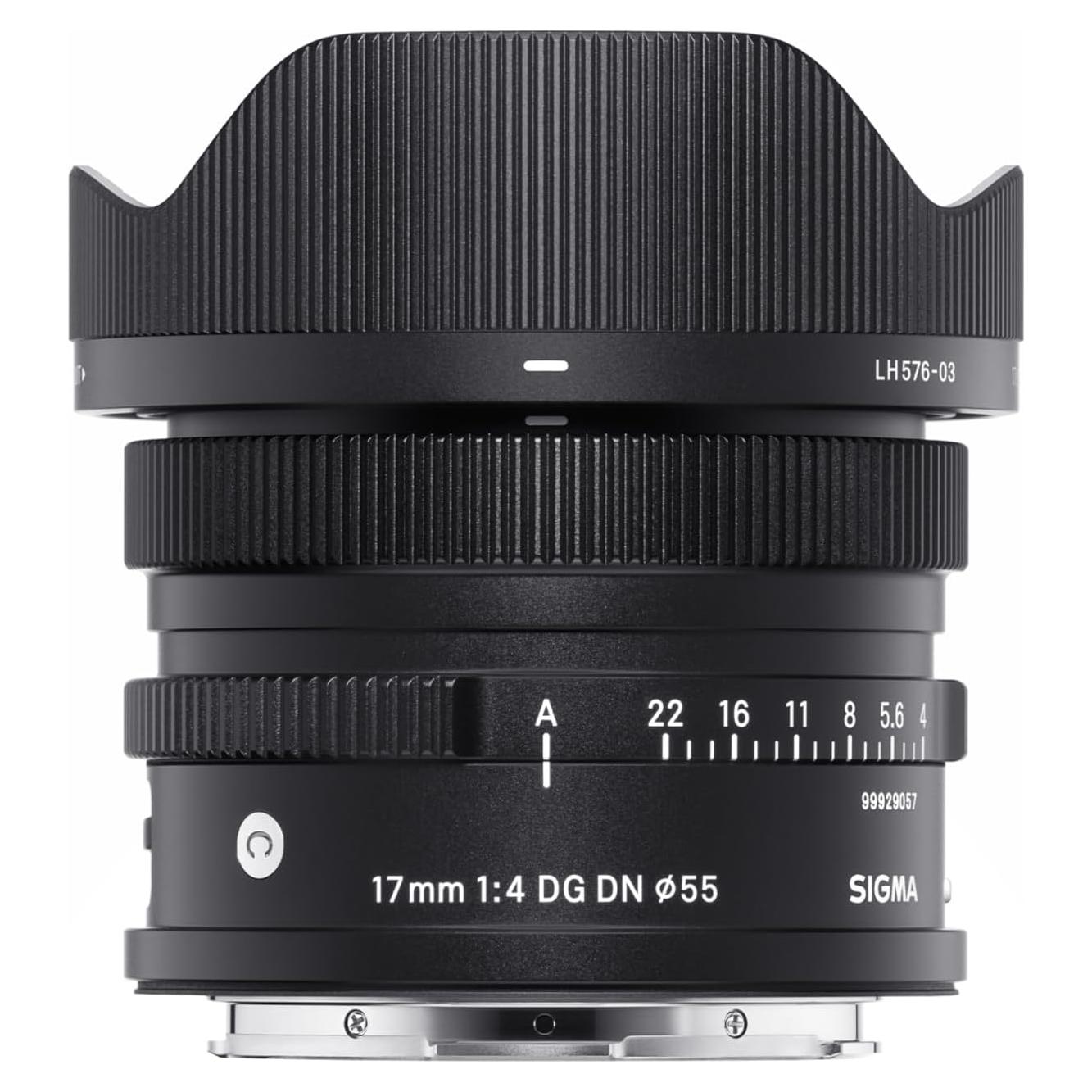 Lente Ultra Gran Angular Sigma 17mm F4.0 DG DN Sony E