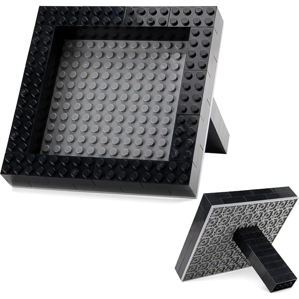 Bloques de Construcción Feleph 320 Piezas 2x4 Negros