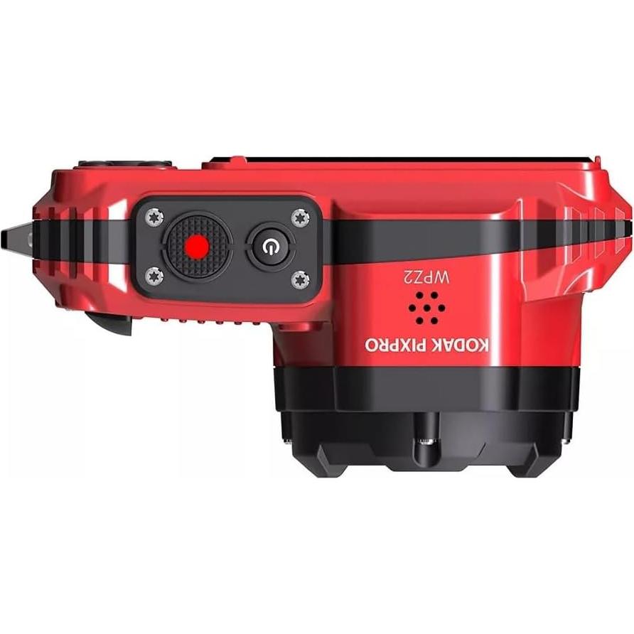 Cámara Digital Impermeable KODAK PIXPRO WPZ2 16.35MP Rojo