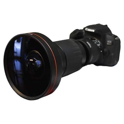 Lente Ojo de Pez Gran Angular 230° OPTURA HD para Canon